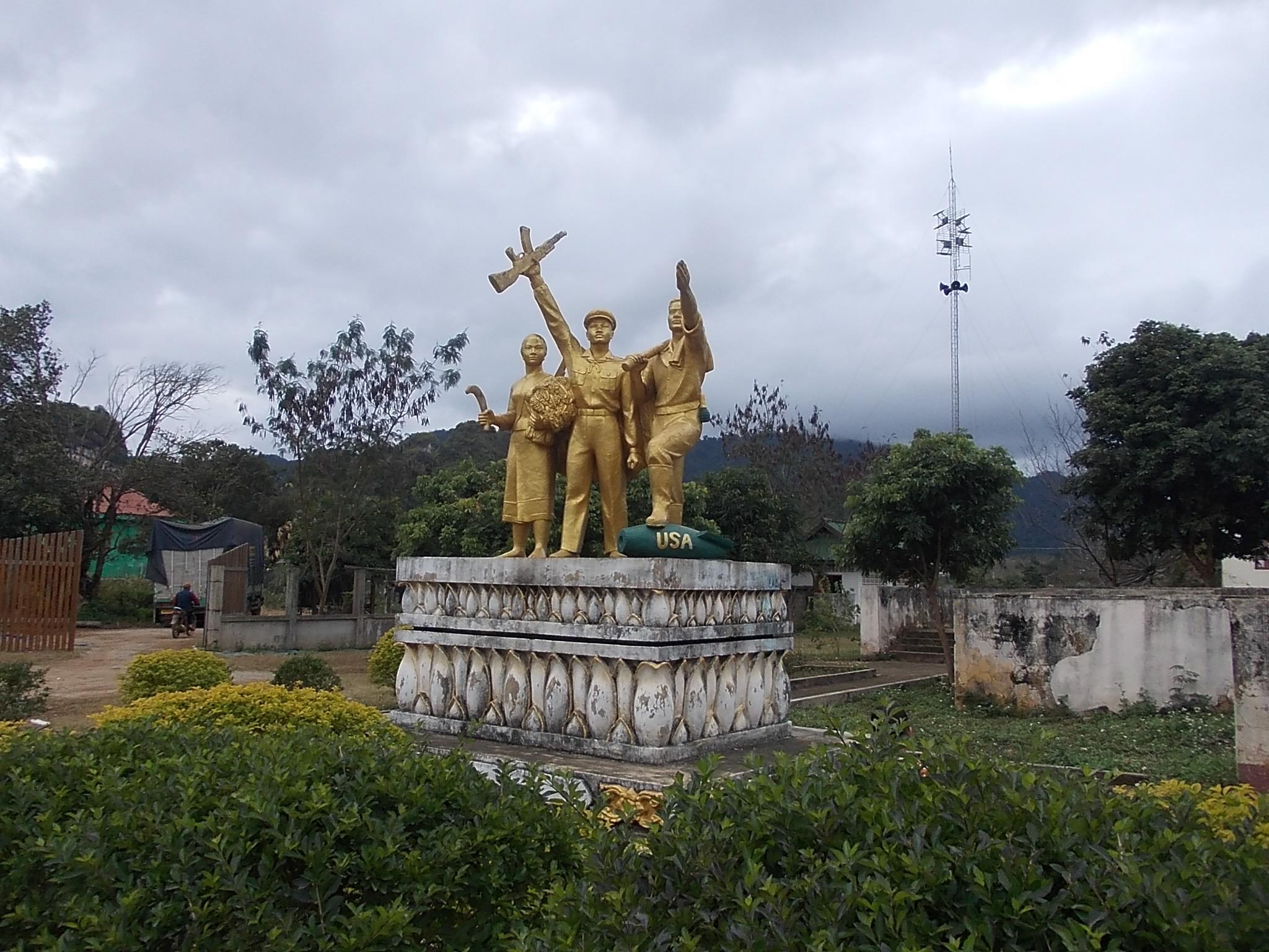 Memorial to the Lao Socialist Revolution, Vieng Xay, Laos, 2018 by Keith Barney