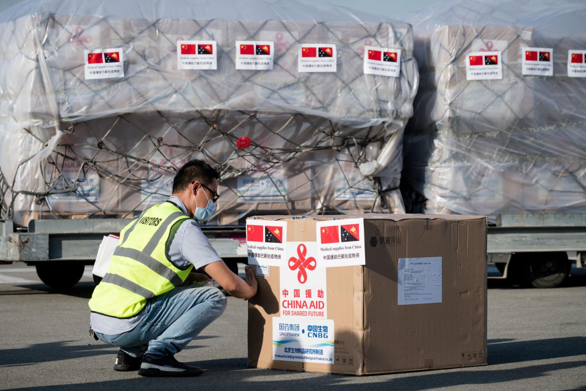 China Aid in vaccines arrives in Port Moresby