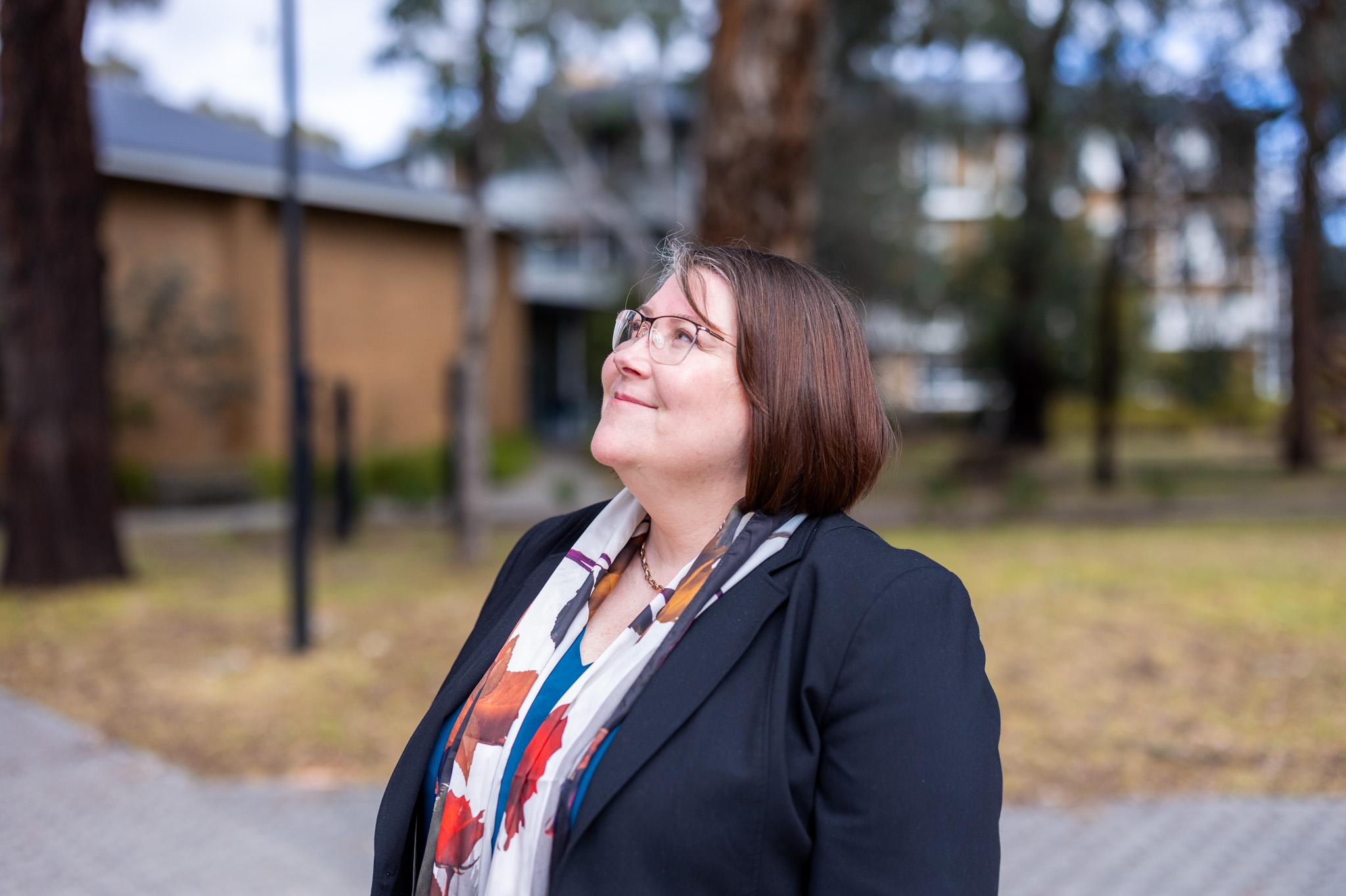 Master of Regulation and Governance graduate Esther McVicar.