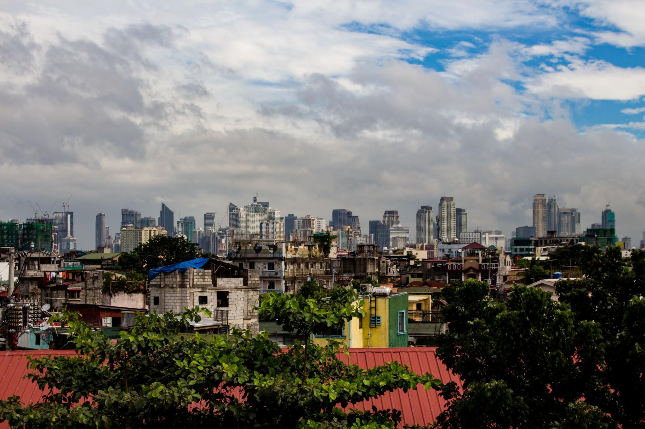 Skyline in Santa Clara, Manila