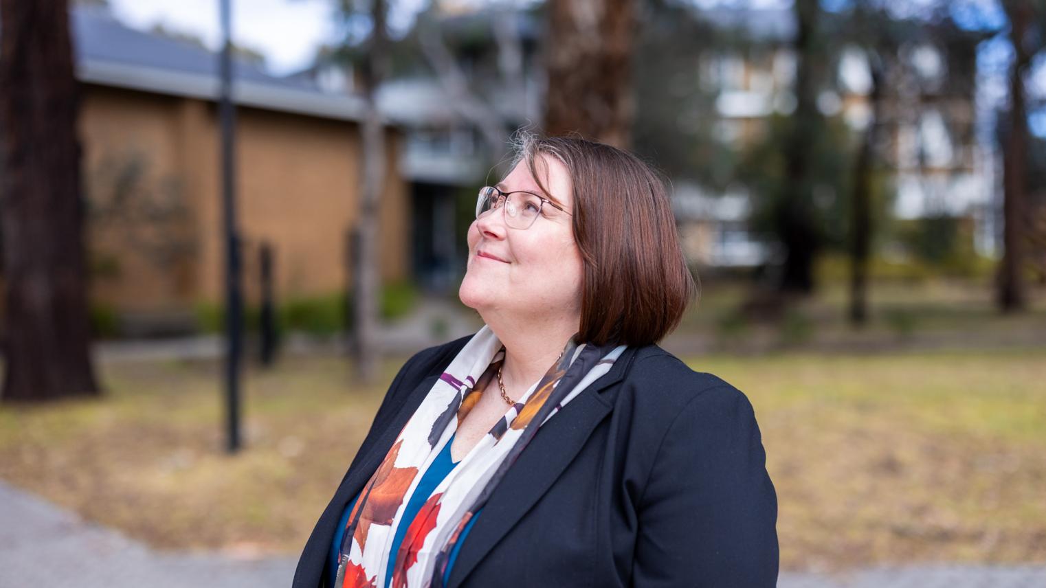 Master of Regulation and Governance graduate Esther McVicar.